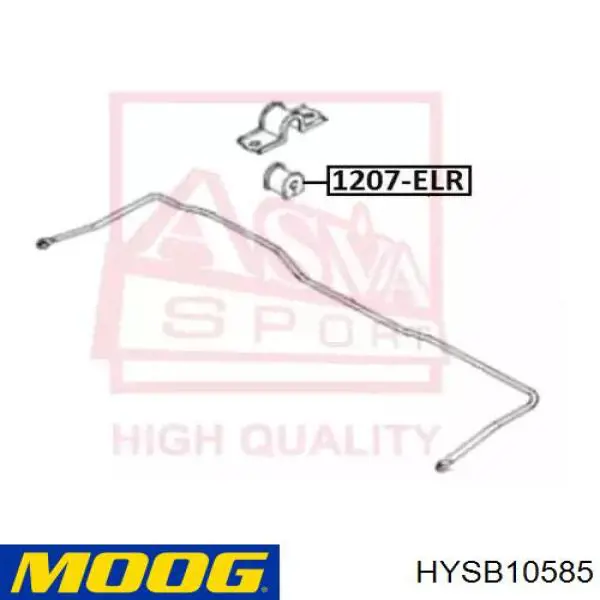 Подушка стабілізатора Moog HYSB10585 ціна, від 3.37 USD