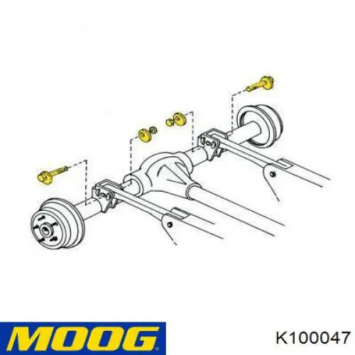  Moog K100047 ціна, від 31.01 USD
