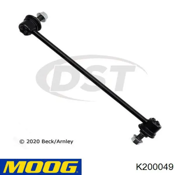 Купити K200049 Moog Подушка стабілізатора передня