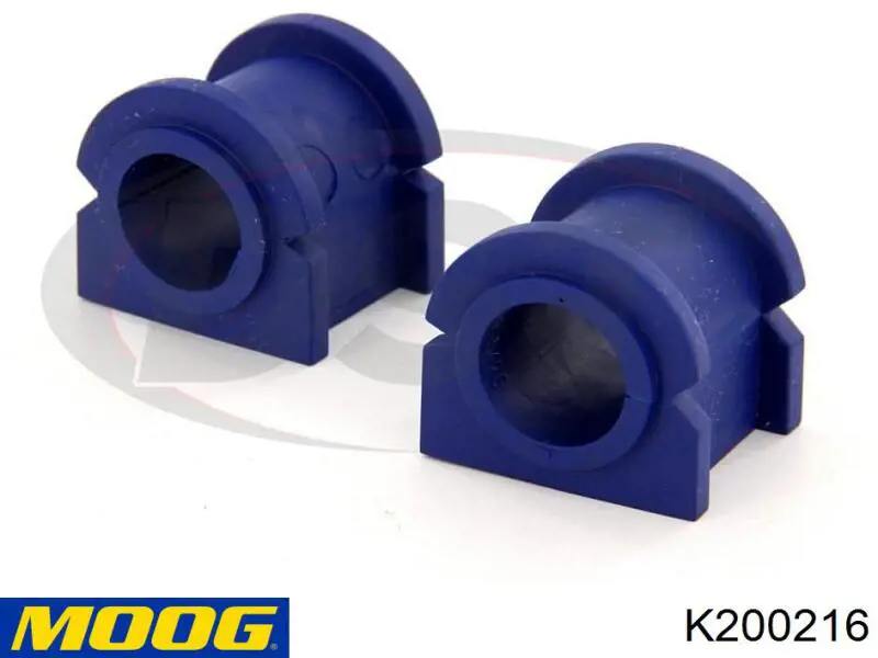 Гальмівні диски передні K200216 Moog