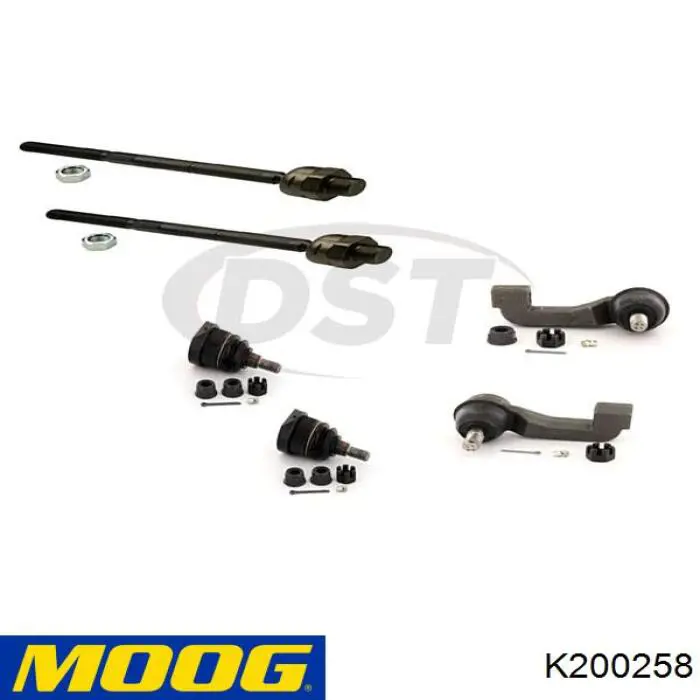 Сайлентблок переднього важеля K200258 Moog