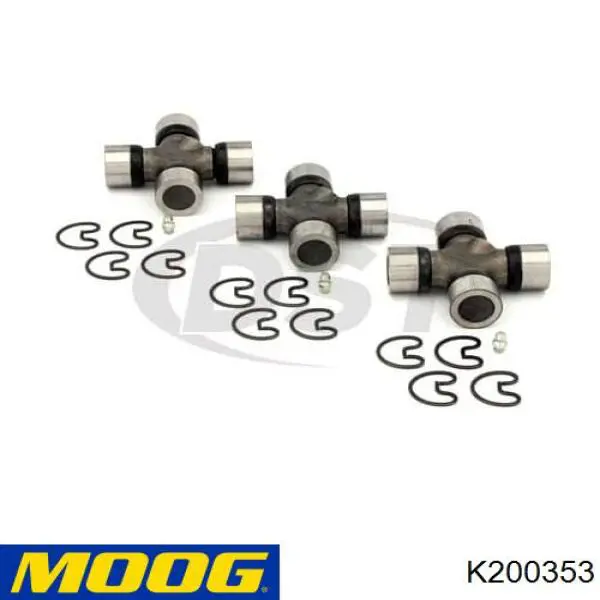 Сайлентблок переднього верхнього важеля Moog K200353 ціна, від 6.83 USD