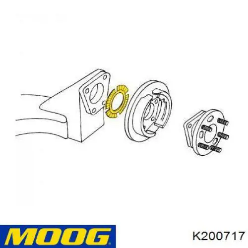 Купити K200717 Moog 