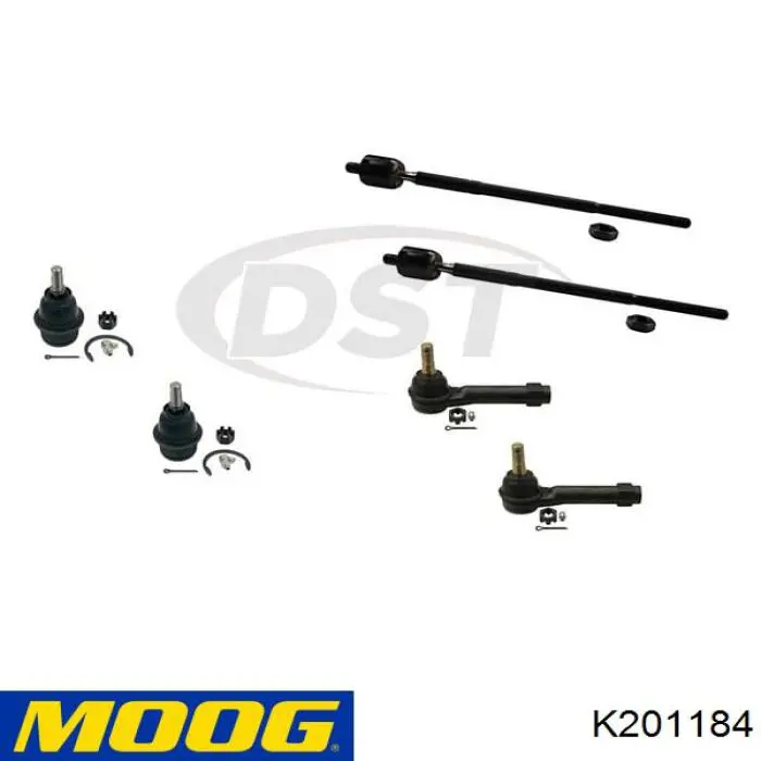 Сайлентблок переднього важеля K201184 Moog