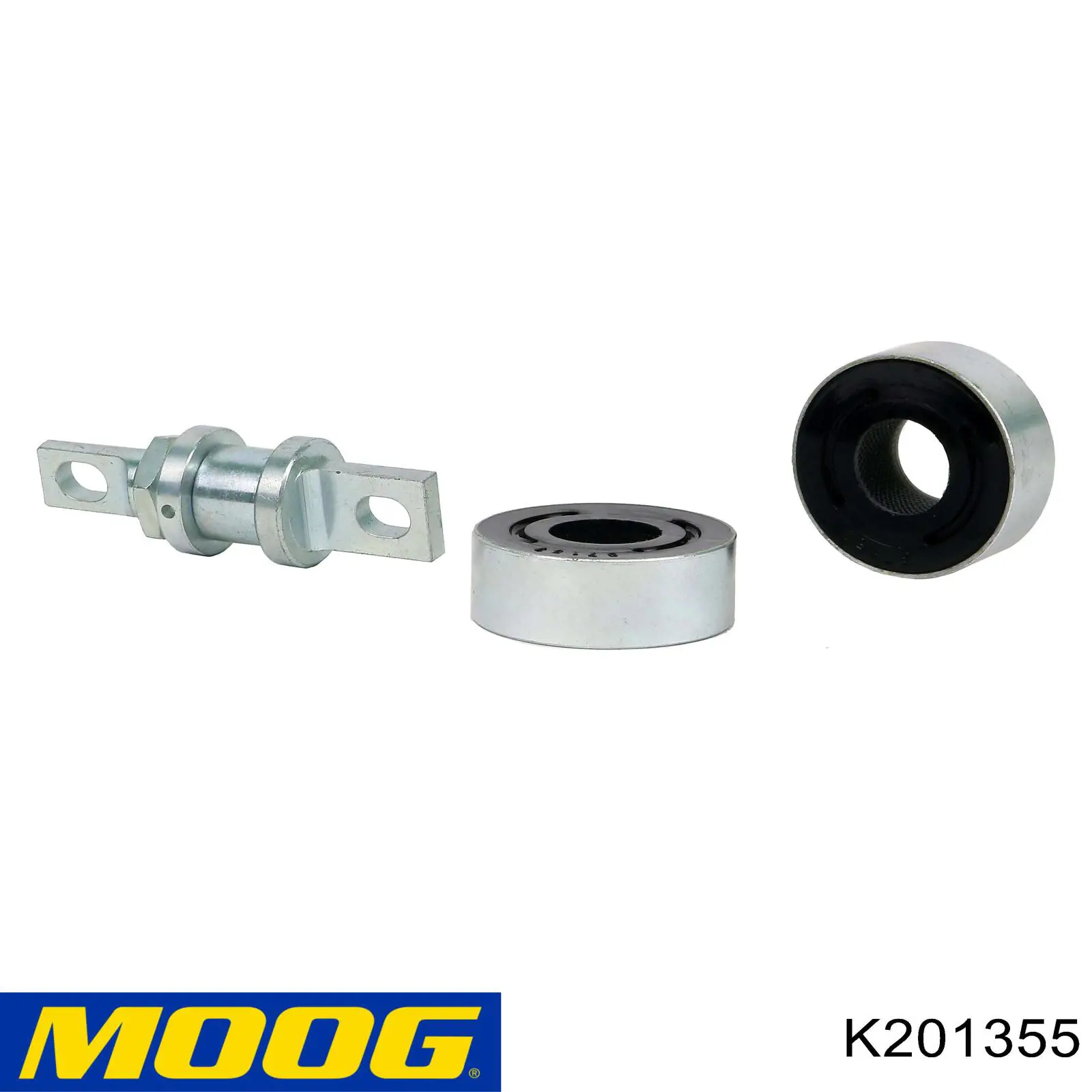 Купити K201355 Moog Сайлентблок заднього поздовжнього важеля, передній