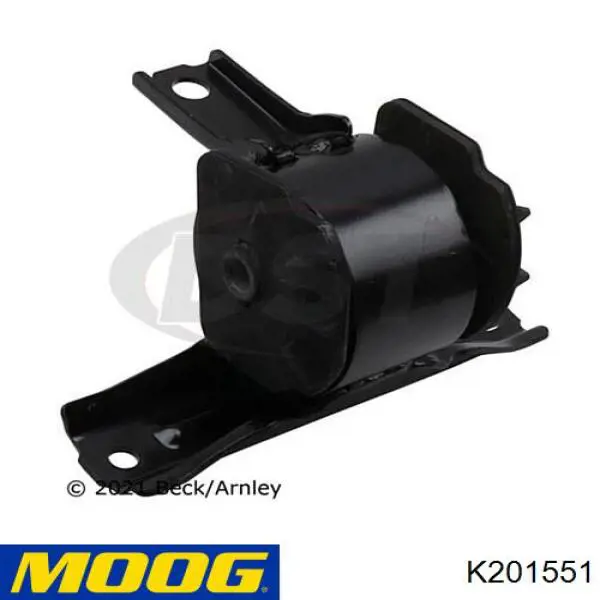 Сайлентблок заднього поперечного важеля, внутрішній Moog K201551