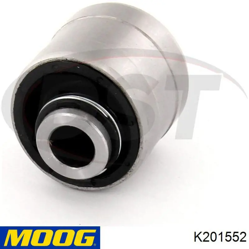 Сайлентблок заднього поперечного важеля, зовнішній Moog K201552 ціна, від 10.33 USD