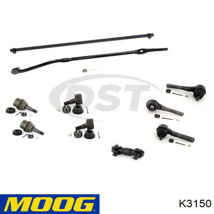 Втулка стійки переднього стабілізатора Moog K3150 ціна, від 12.12 USD