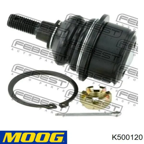Кульова опора, нижня Moog K500120 ціна, від 14.15 USD