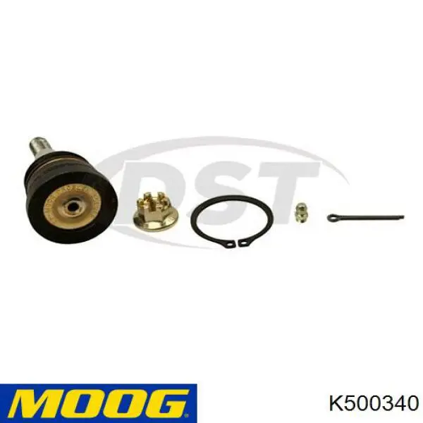 Важіль передньої підвіски верхній, лівий Moog K500340 ціна, від 43.85 USD