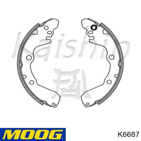 Купити K6687 Moog Сайлентблок передньої підвіски