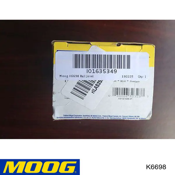 Купити K6698 Moog Сайлентблок передньої підвіски