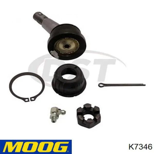 Кульова опора, верхня Moog K7346 ціна, від 14.39 USD