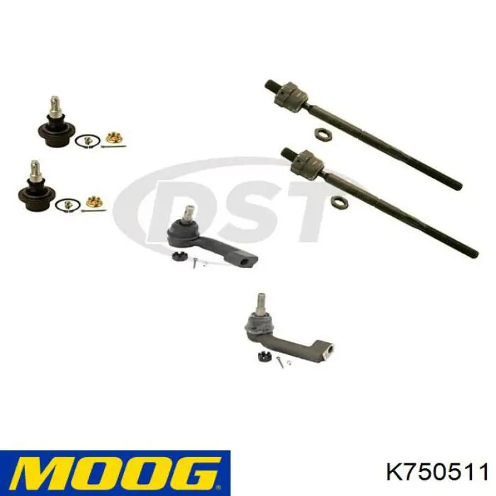 Стійка стабілізатора переднього K750511 Moog