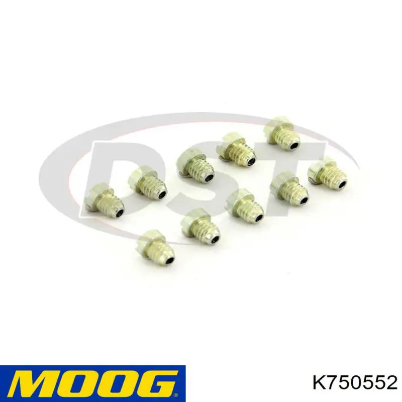 Стійка стабілізатора, переднього, права Moog K750552 ціна, від 13.58 USD