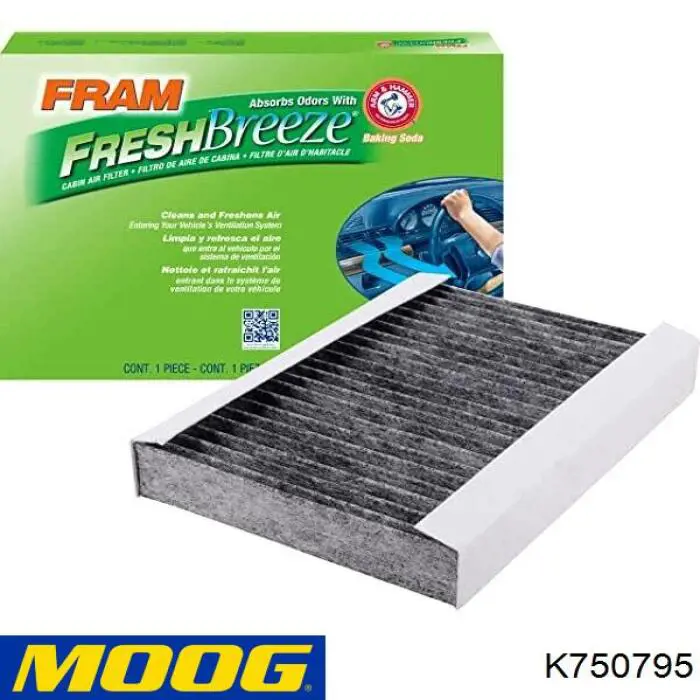 Купити K750795 Moog Тяжка стабілізатора переднього