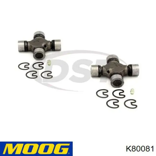 Подушка стабілізатора Moog K80081 ціна, від 9.46 USD
