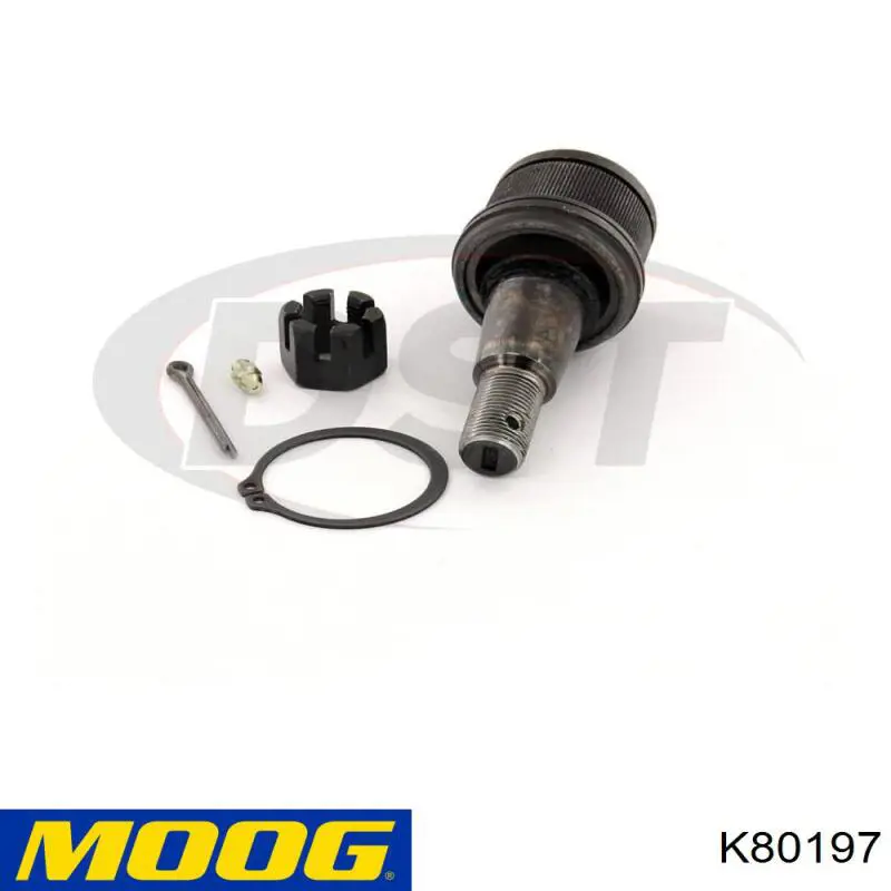 Кульова опора, нижня Moog K80197 ціна, від 14.03 USD