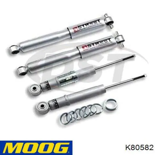 K80582 Moog Стійка стабілізатора, переднього, ліва