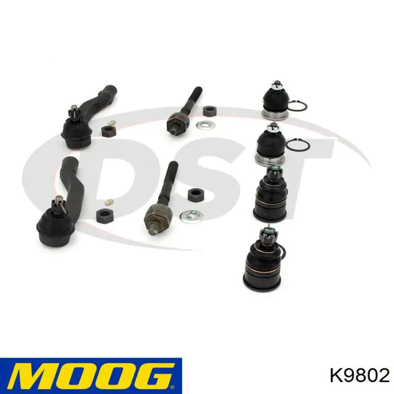 Кульова опора, нижня Moog K9802 ціна, від 9.14 USD
