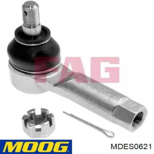 Наконечник рульовий Moog MDES0621 ціна, від 10.94 USD