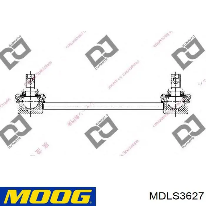 Купити MDLS3627 Moog Солдатик стабілізатора, заднього