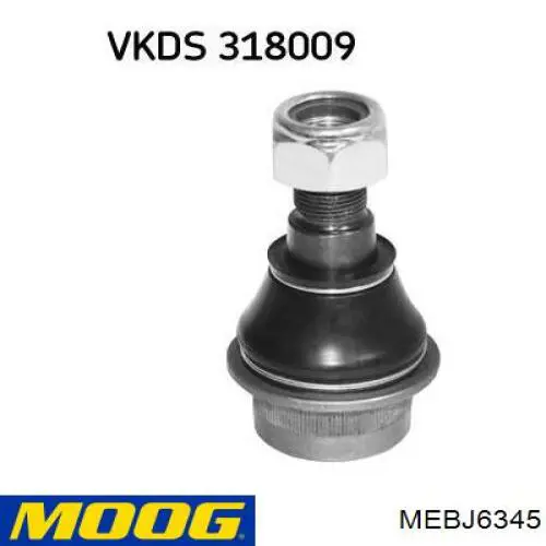 Кульова опора, нижня Moog MEBJ6345 ціна, від 13.94 USD