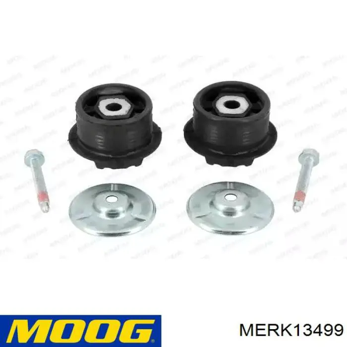Сайлентблок задньої балки/підрамника Moog MERK13499 ціна, від 57.11 USD