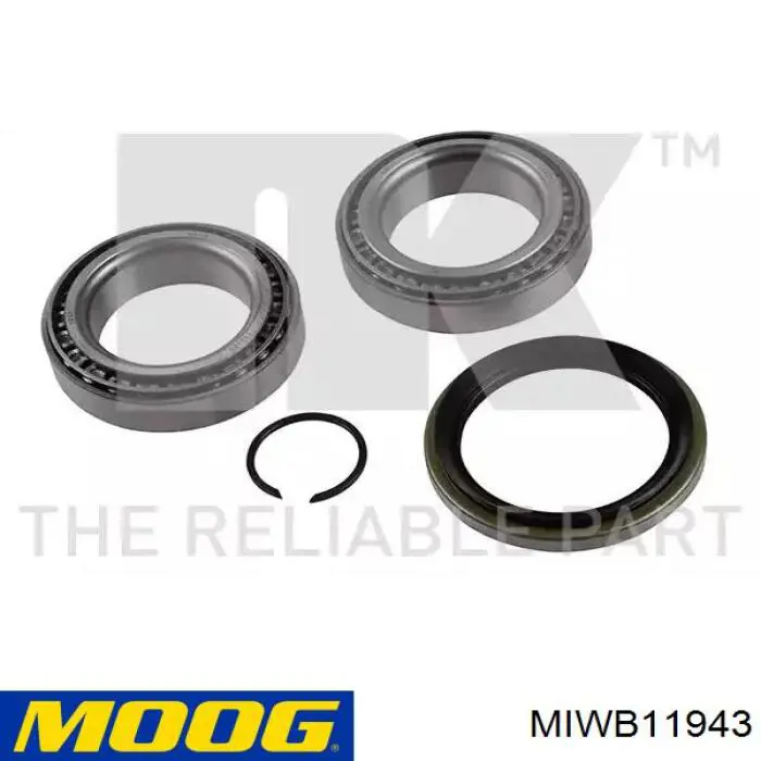 MIWB11943 Moog Підшипник ступиці задньої