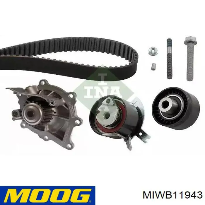 Підшипник маточини задньої Moog MIWB11943 ціна, від 29.76 USD