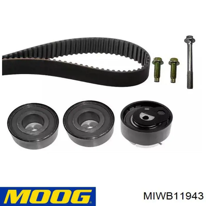 Купити MIWB11943 Moog Підшипник задньої ступиці