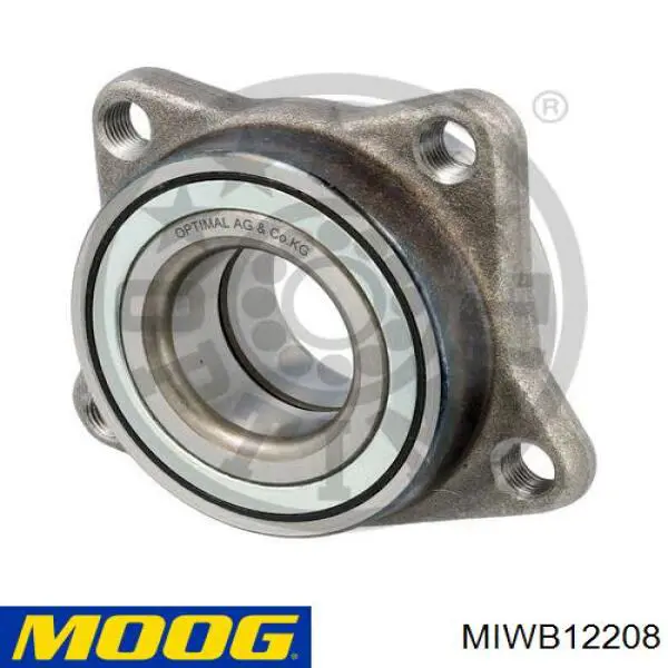 Комплект підшипник маточини передньої Moog MIWB12208 ціна, від 30.45 USD