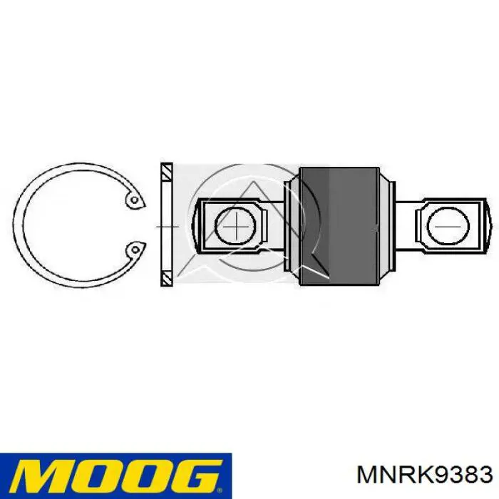 Сайлентблок реактивної тяги, задній 81432206202 MAN