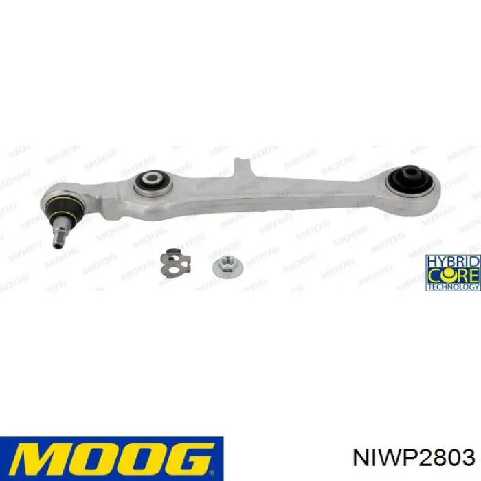 Важіль передньої підвіски нижній, правий Moog NIWP2803 ціна, від 126.95 USD