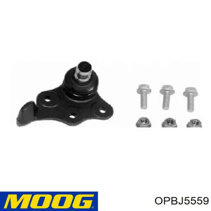 Кульова опора, нижня, ліва Moog OPBJ5559 ціна, від 13.32 USD
