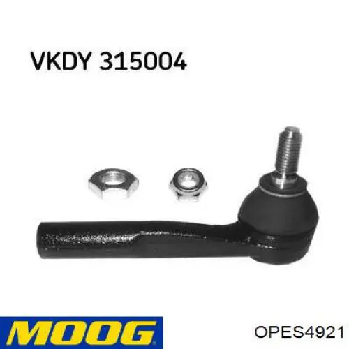 Наконечник рульовий Moog OPES4921 ціна, від 11.54 USD