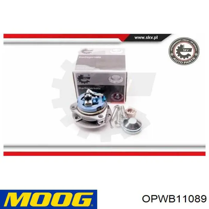 Передня маточина OPWB11089 Moog