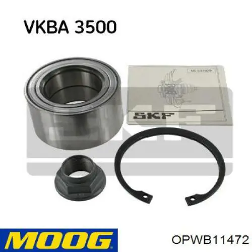Підшипник ступиці OPWB11472 Moog