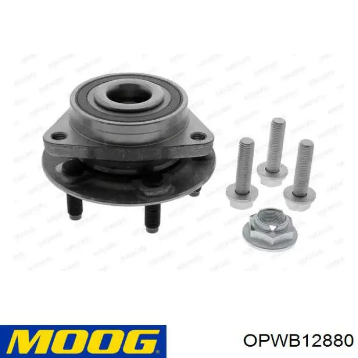 Маточина колеса передня Moog OPWB12880 ціна, від 97.07 USD
