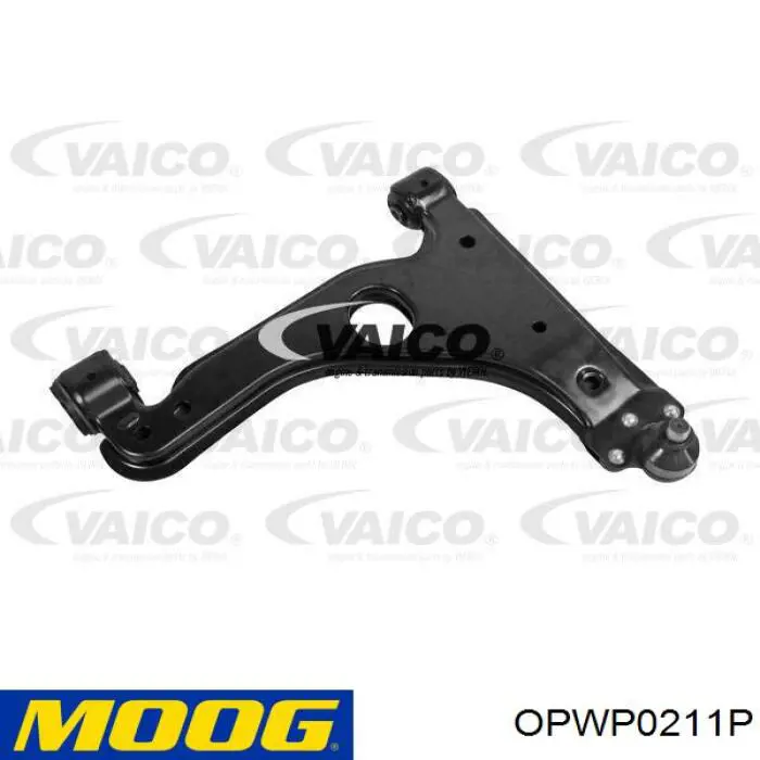 Важіль передньої підвіски нижній, правий Moog OPWP0211P ціна, від 39.95 USD