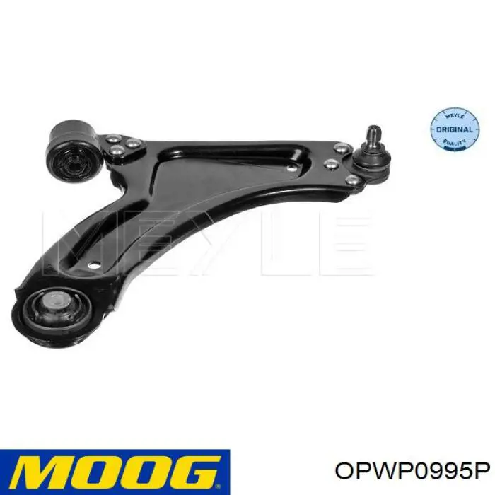 Важіль передньої підвіски нижній, правий Moog OPWP0995P ціна, від 55.19 USD