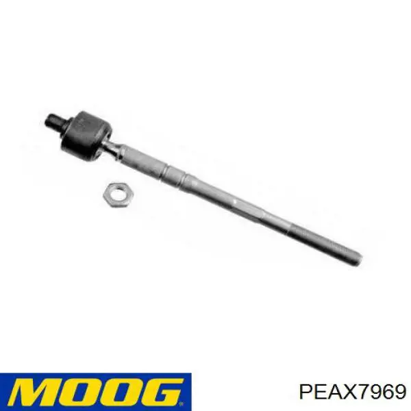 Тяга рульова поперечна Moog PEAX7969 ціна, від 15.68 USD