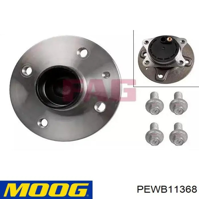Підшипник маточини Moog PEWB11368