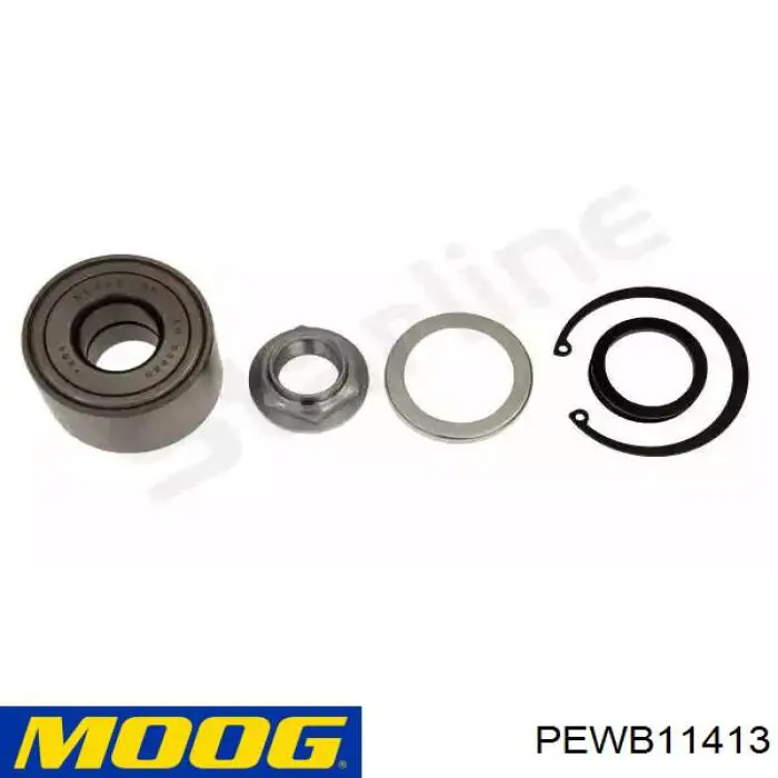 Задній підшипник Moog PEWB11413