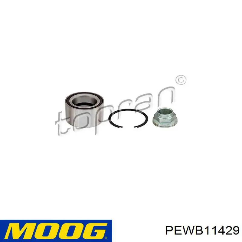 Купити PEWB11429 Moog Підшипник ступиці передньої