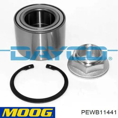 Купити PEWB11441 Moog Підшипник задньої ступиці