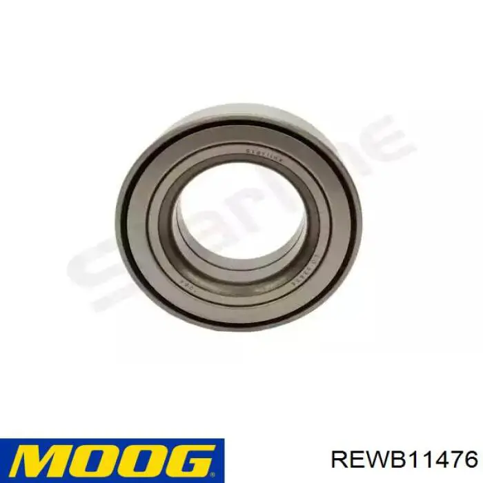 Комплект підшипник маточини передньої Moog REWB11476 ціна, від 25.94 USD