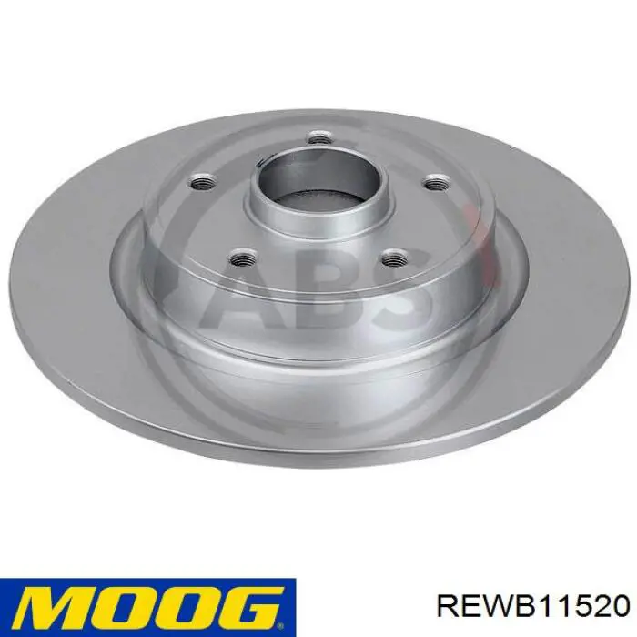 Купити REWB11520 Moog Диск заднього гальма