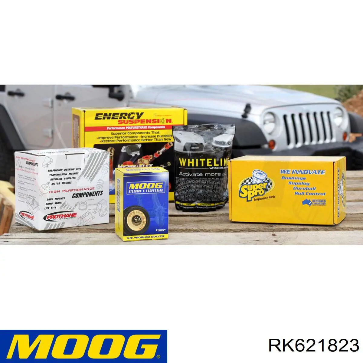 Купити RK621823 Moog Важіль передньої підвіски нижній, лівий/правий