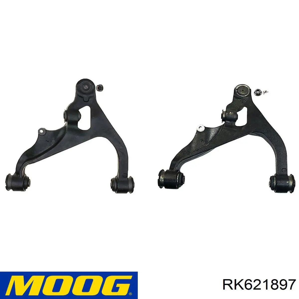RK621897 Moog Важіль передньої підвіски верхній, правий